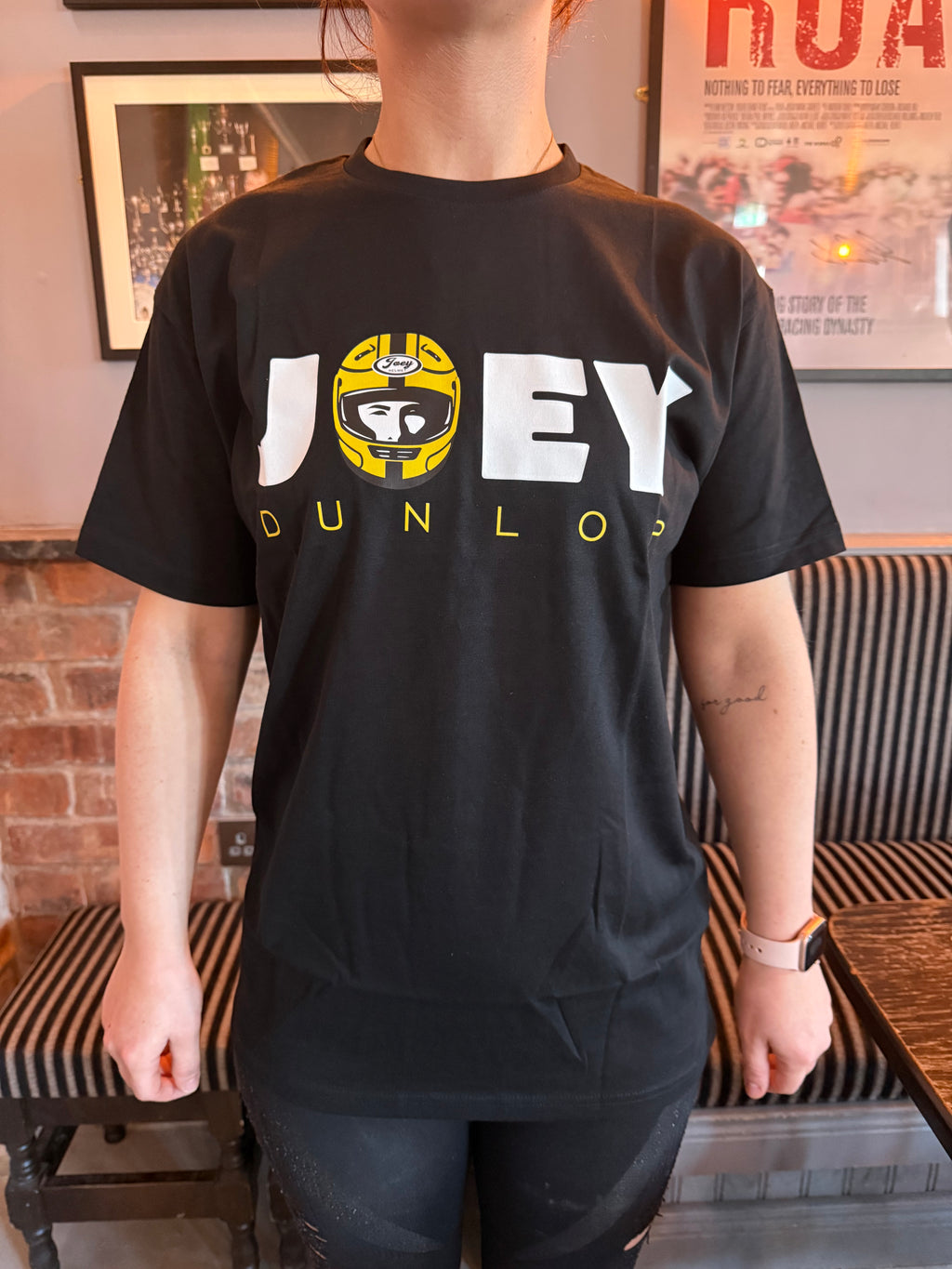 Joey Dunlop Helmet T-Shirt
