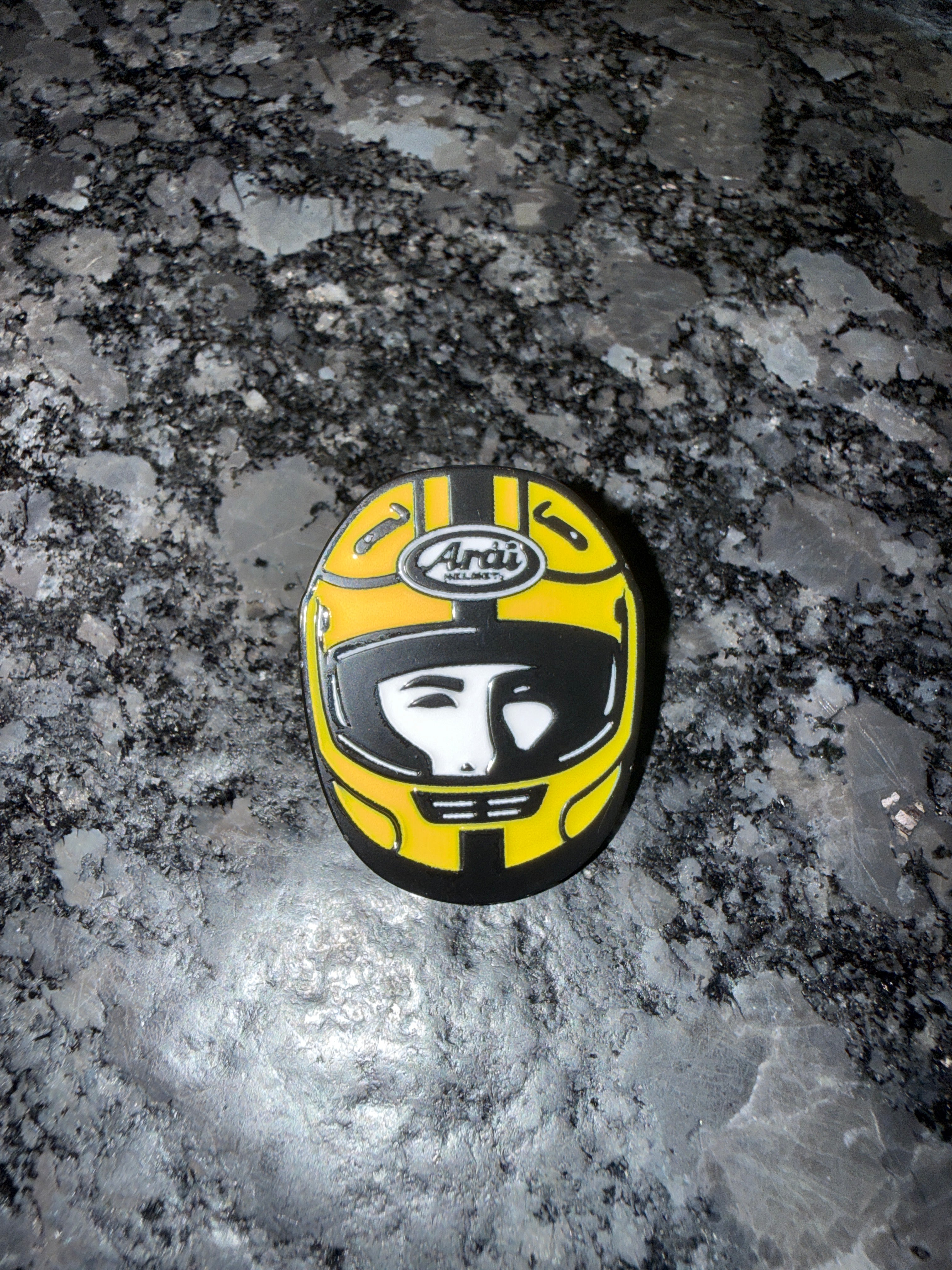 Joey Dunlop Helmet Badge