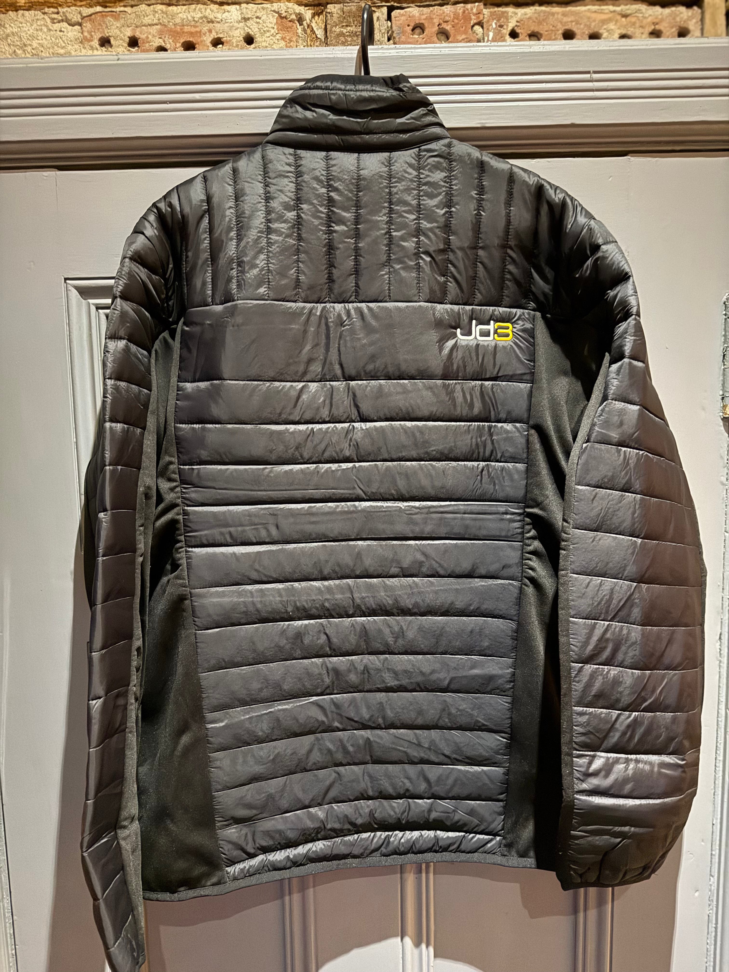 Black padded jacket