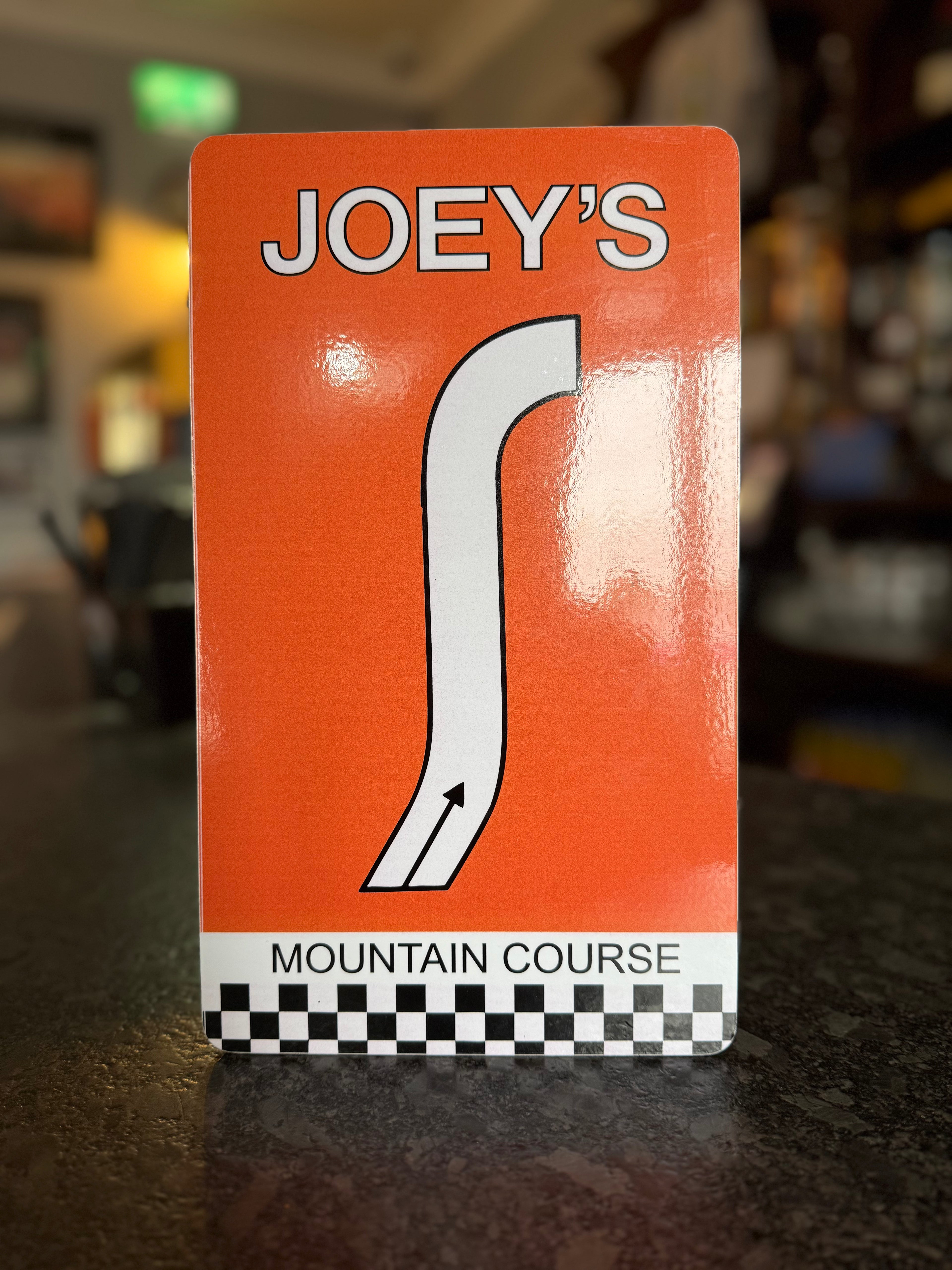 Joey’s mountain milestone Sign