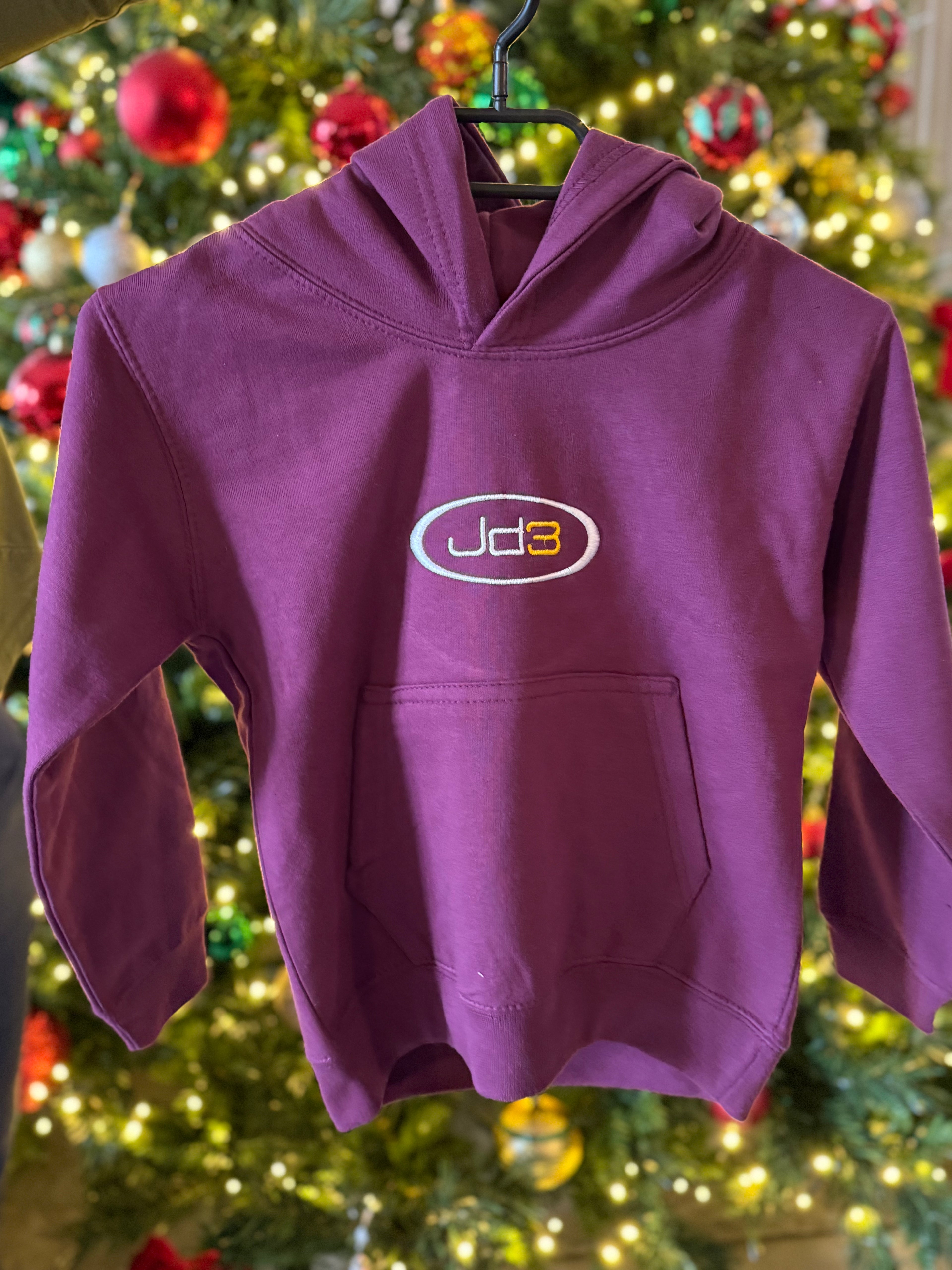 Kids Plum Hoodie