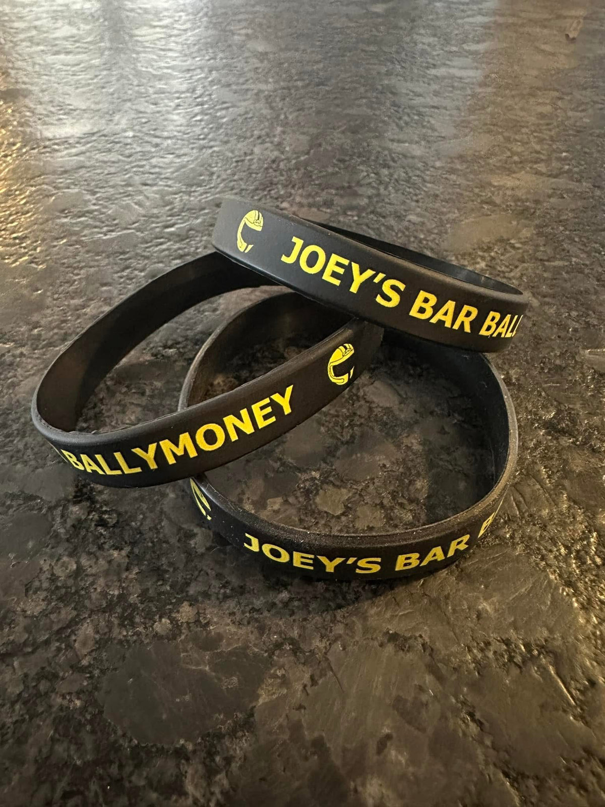 Joeys Bar rubber wristband